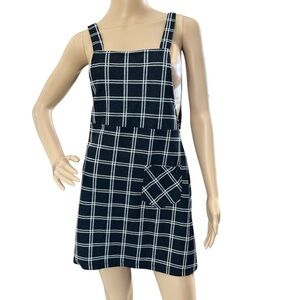 Black and White Plaid Jumper